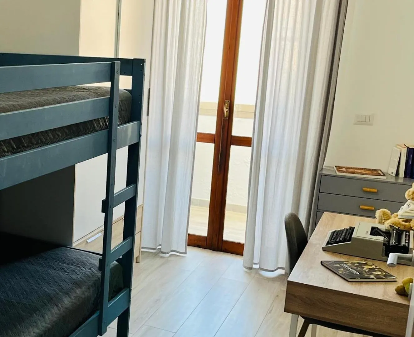 Modern Blue Apartment Quartu Sant'Elena Italy